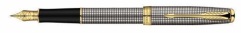 Parker Sonnet Sterling Silver Cisele Fountain pen - penna Stilografica